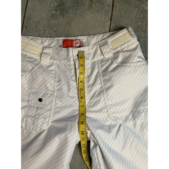 Orage Snow Pants Womans Size Small White Ski Snowboard Adjustable Waist Prime/OT - Picture 10 of 11